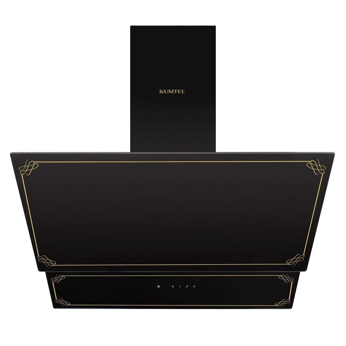 Черен абсорбатор Kumtel DA6-835 с дистанционно и закалено стъкло

6.