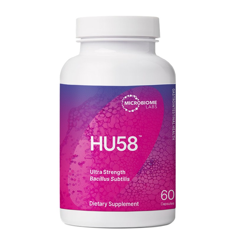Снимка на Пробиотик HU58™ – клинично проучен - За чревната бариера, храносмилането и имунитета, 10 милиарда CFU, 60 капсули, Microbiome Labs, цена 61.65 лв