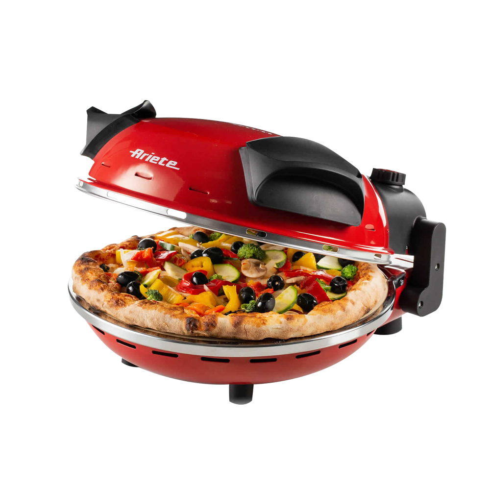 Фурна за пица Ariete, 1200W, 400 °C, червена от AirTrade — продуктова снимка