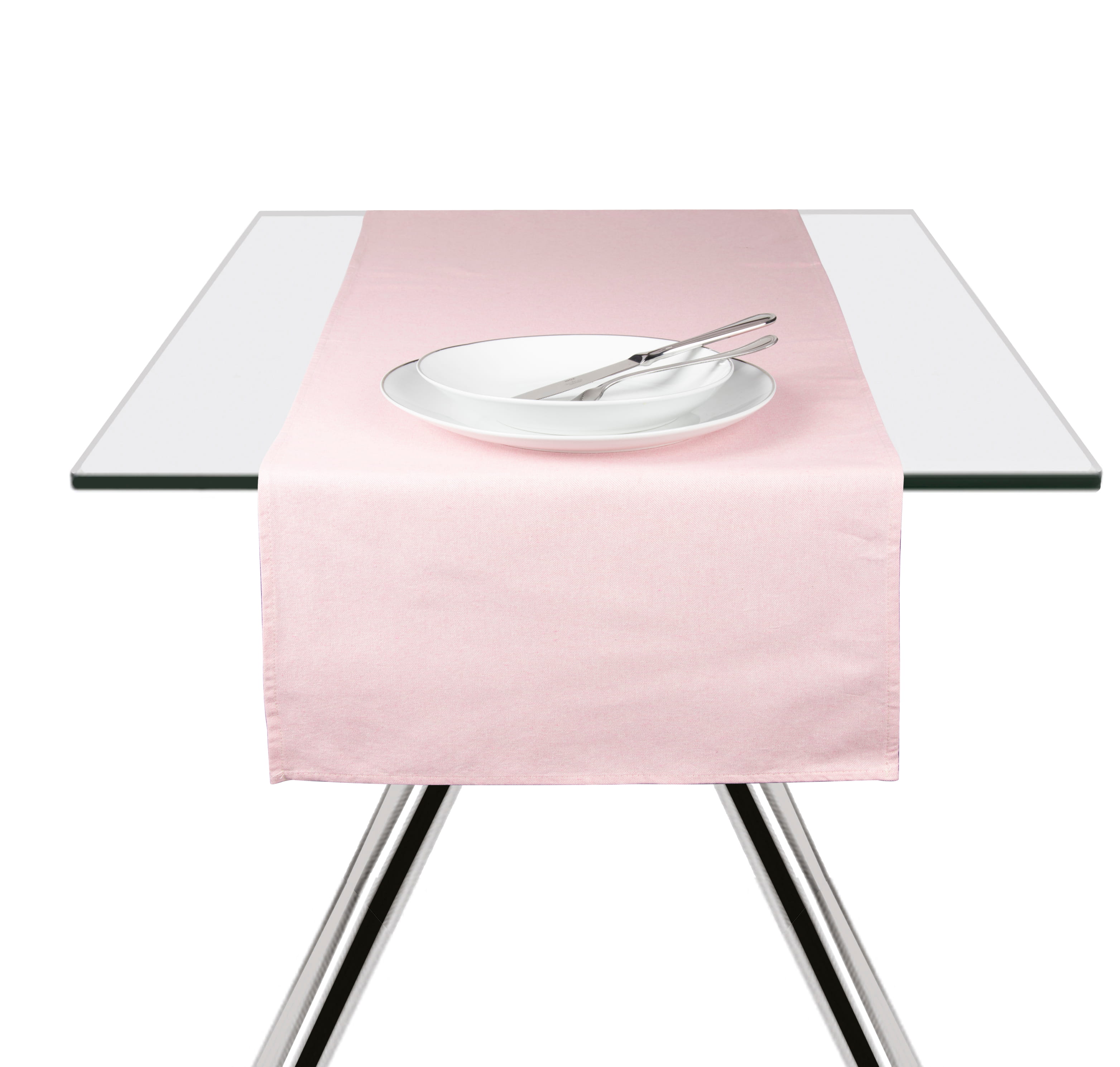 Розов тишлайфер EXCELSA PASTEL COLOR 140х45 см., за маса, стилен дизайн, онлайн магазин dukabg.com  

9