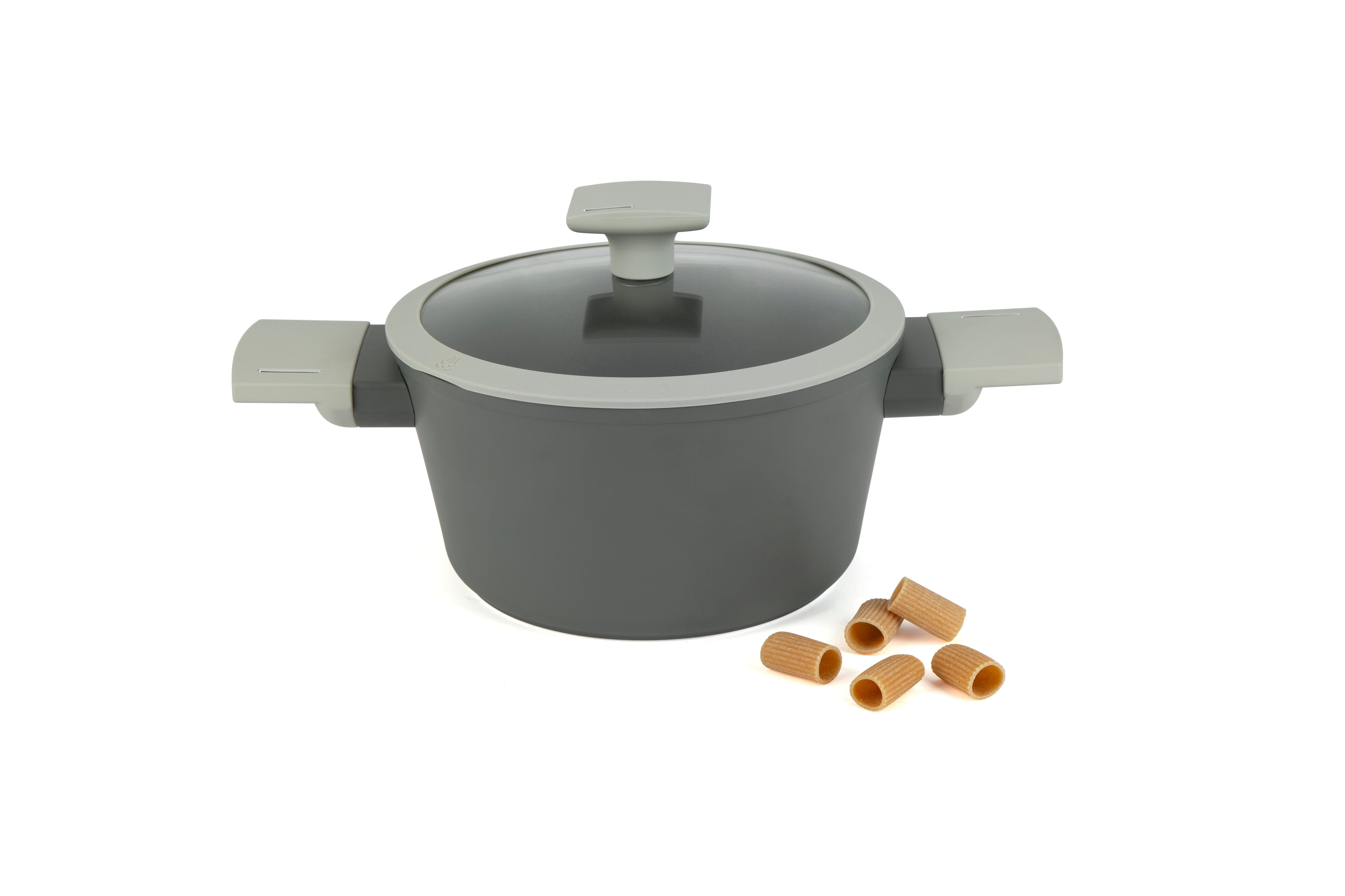 Тенджера EXCELSA NORDIC GREY 2600 мл., сива, за готвене, стилна касерола, онлайн магазин dukabg.com  

7