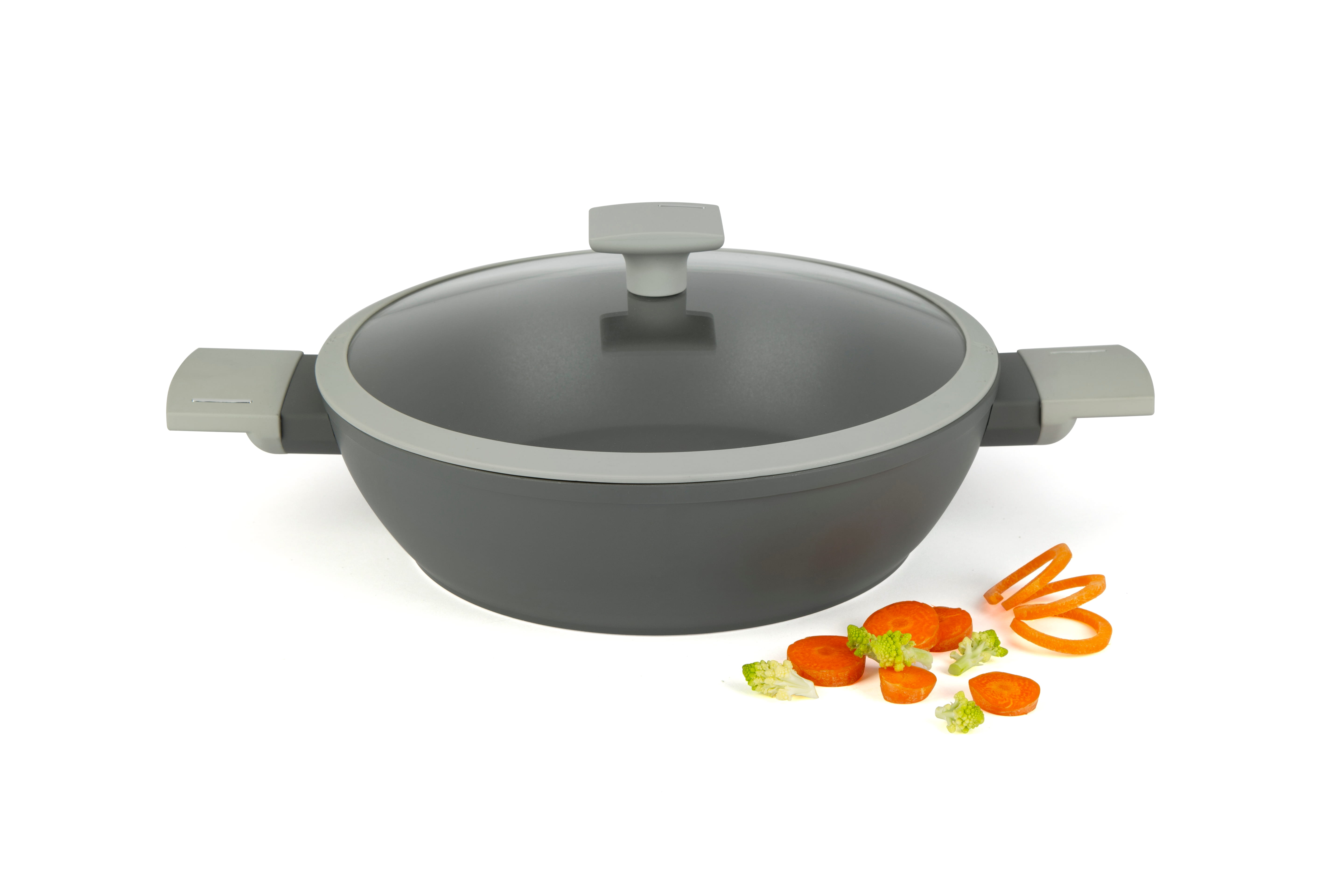 Тенджера EXCELSA NORDIC GREY 3800 мл., сива, за готвене, модерна касерола, онлайн магазин dukabg.com  

6