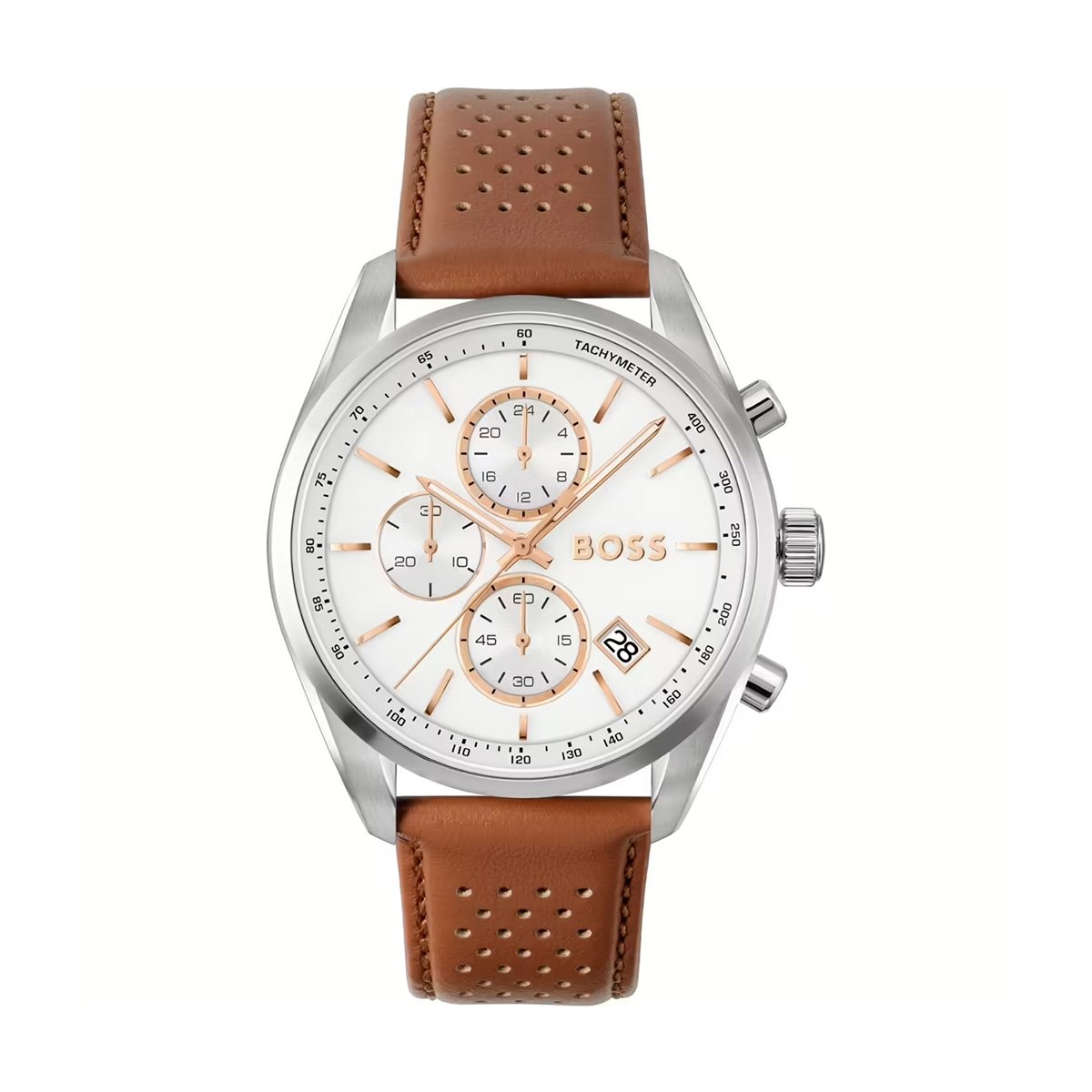Мъжки часовник Hugo Boss Grand Prix 1514313, спортен стил, луксозен модел, мъжки аксесоар  

10