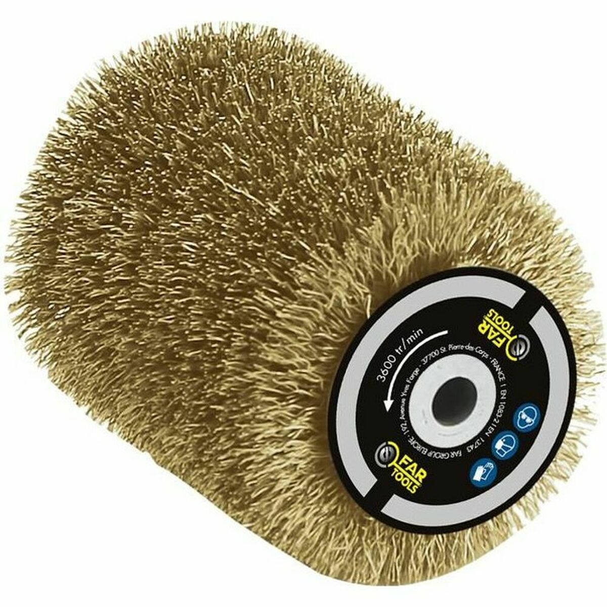 Abrasive Brush Fartools Месинг Ø 80 mm — снимка на продукта от Fartools