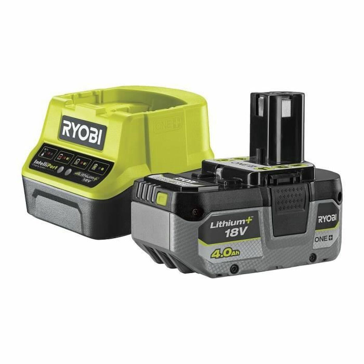 Charger and rechargeable battery set Ryobi 18 V 4 Ah от Ryobi — продуктова снимка