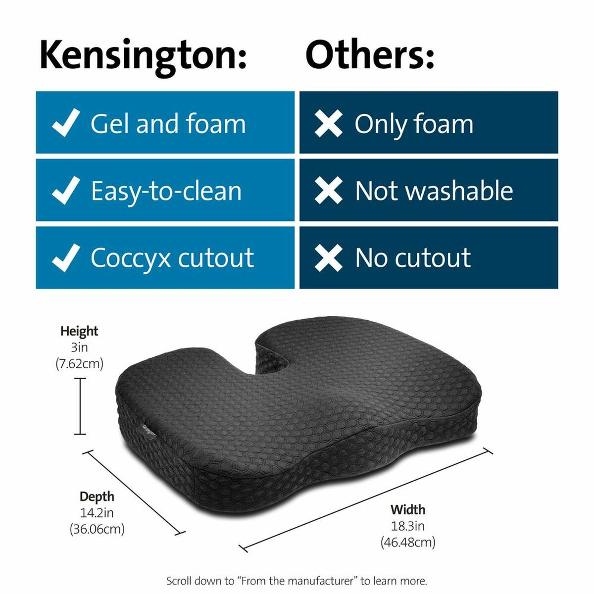 Cтепенки Kensington K55807WW Черен от Kensington — продуктова снимка