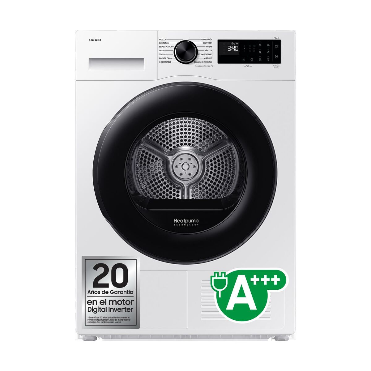Снимка на Dryer Samsung SECADORA9KGCONINTELIGENCIAARTI 9 kg, Samsung, цена 946.73 лв