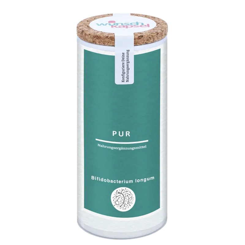 Bifidobacterium longum – Баланс на чревната микрофлора и чревен комфорт, 2 млрд. CFU, 290 капсули — снимка на продукта от Wunschkapsel