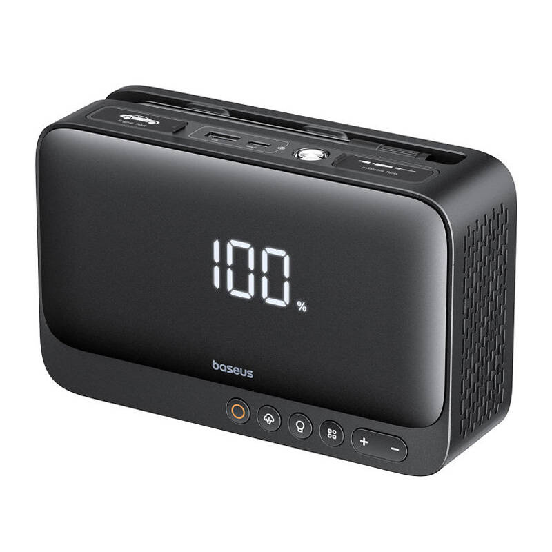 Стартер за автомобил и компресор Baseus Car Jump Starter Energy, 4 в 1 — снимка