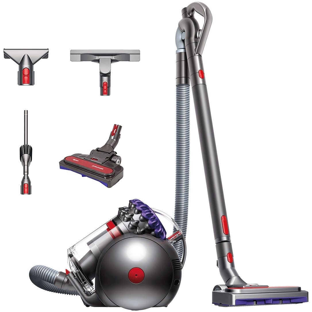 Прахосмукачка без торба Dyson Big Ball Parquet 2 228566-01, 600W, 165AW, 1.5 л, 2-степенна технология Radial Root Cyclone, Автоматично изправяне при преобръщане ... — снимка на продукта от Dyson