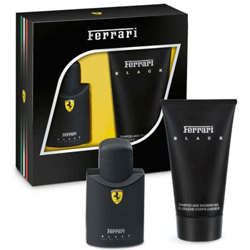 Ferrari BLACK комплект за мъже 2 части 75 мл - EDT — снимка