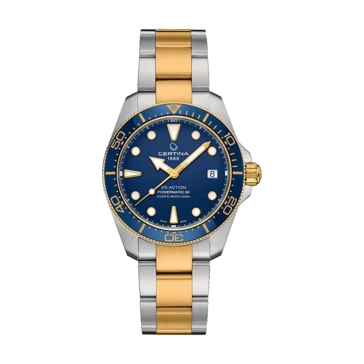 Мъжки часовник Certina DS Action с издръжлив механизъм за мъже  

12