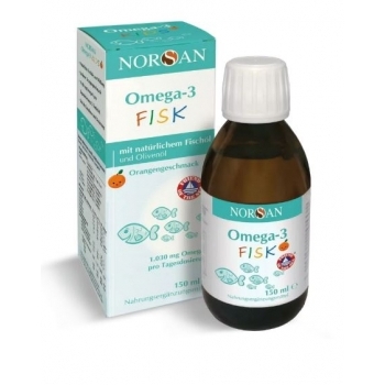 Омега-3 сироп Портокал, 15 мл, за здраве и красота

12.