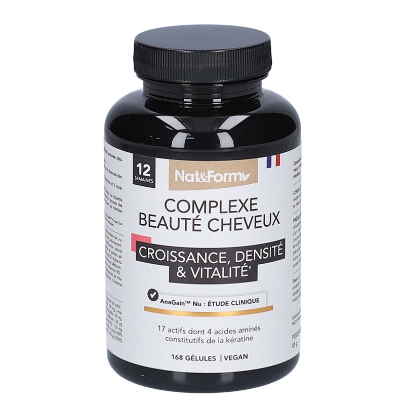 Снимка на Complexe Beauté Cheveux – Коса, кожа и нокти, 168 капсули, Nutricost, цена 61.03 лв
