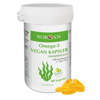 Веган Омега-3 капсули 80 броя, за здраве и красота

7.