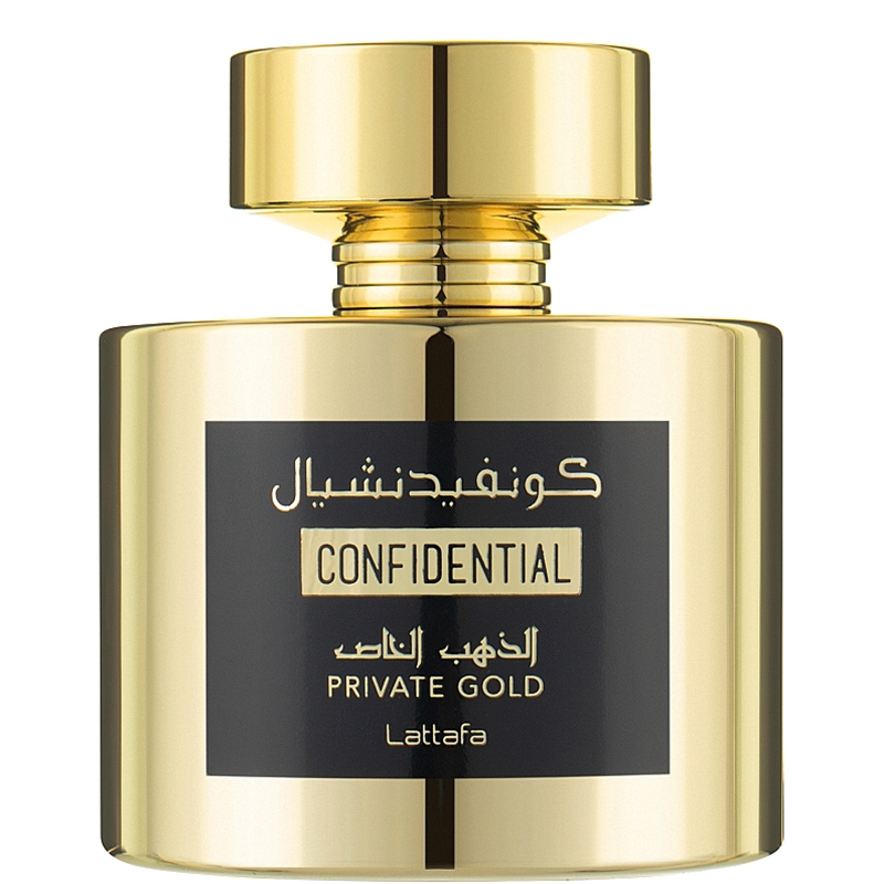Lattafa Confidential Private Gold унисекс парфюм 100 мл - EDP — снимка