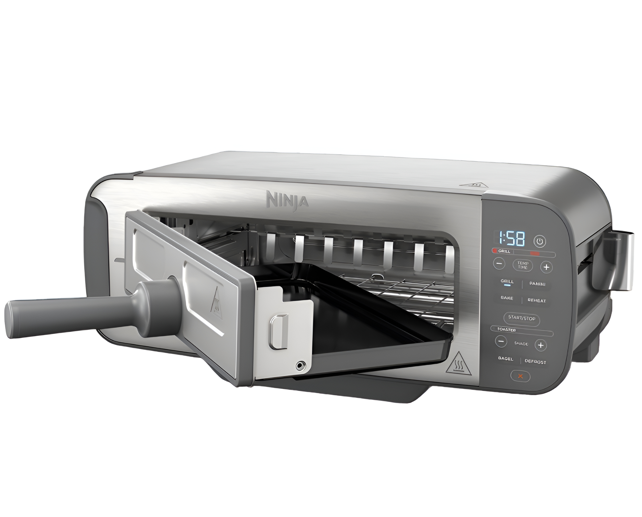 Тостер Ninja Foodi ST202EU 3 в 1, 2400W, сребрист — снимка на продукта от AirTrade