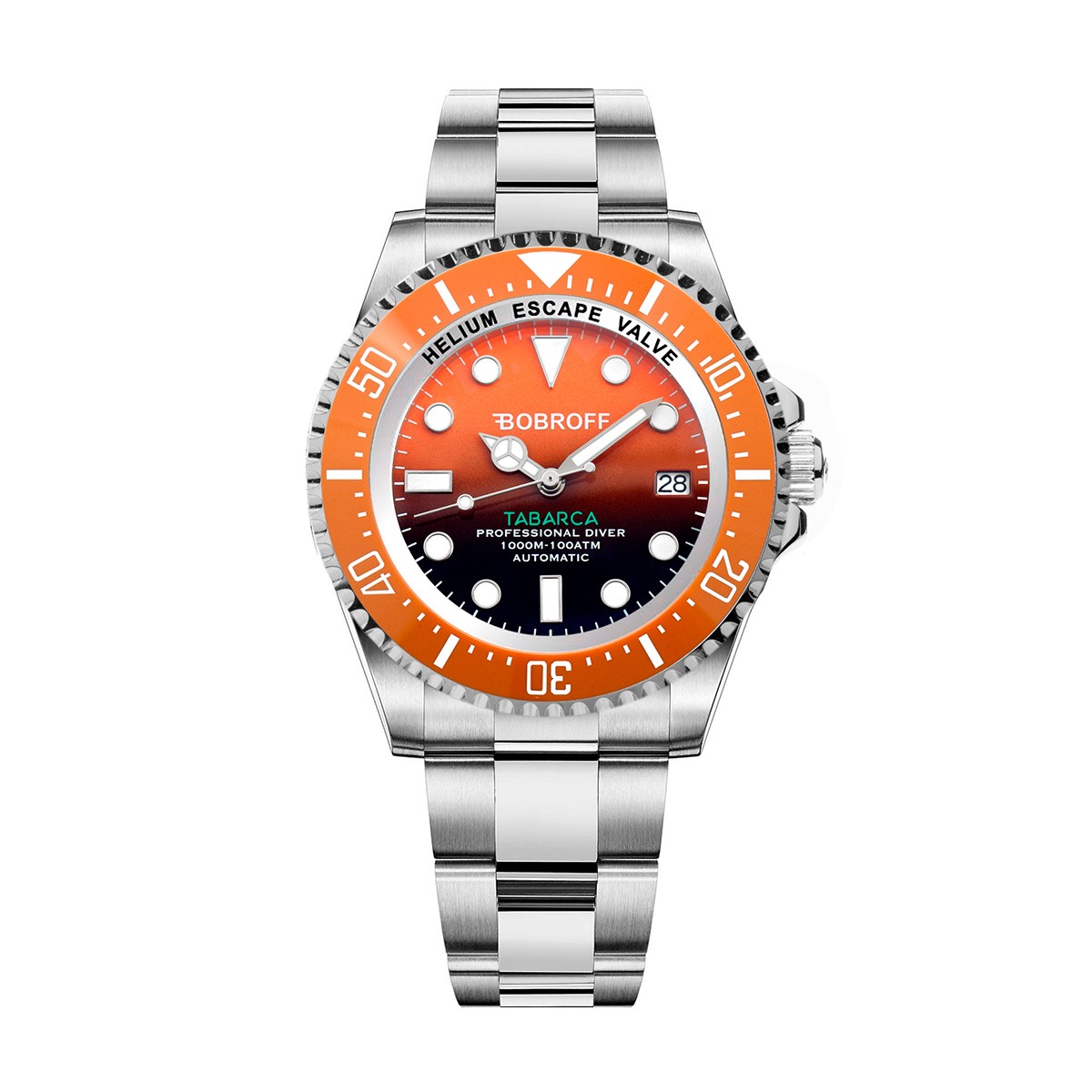 Мъжки часовник Bobroff BF0004bn, стилен дизайн, висококачествен корпус и механизъм, снимка на часовника  

2