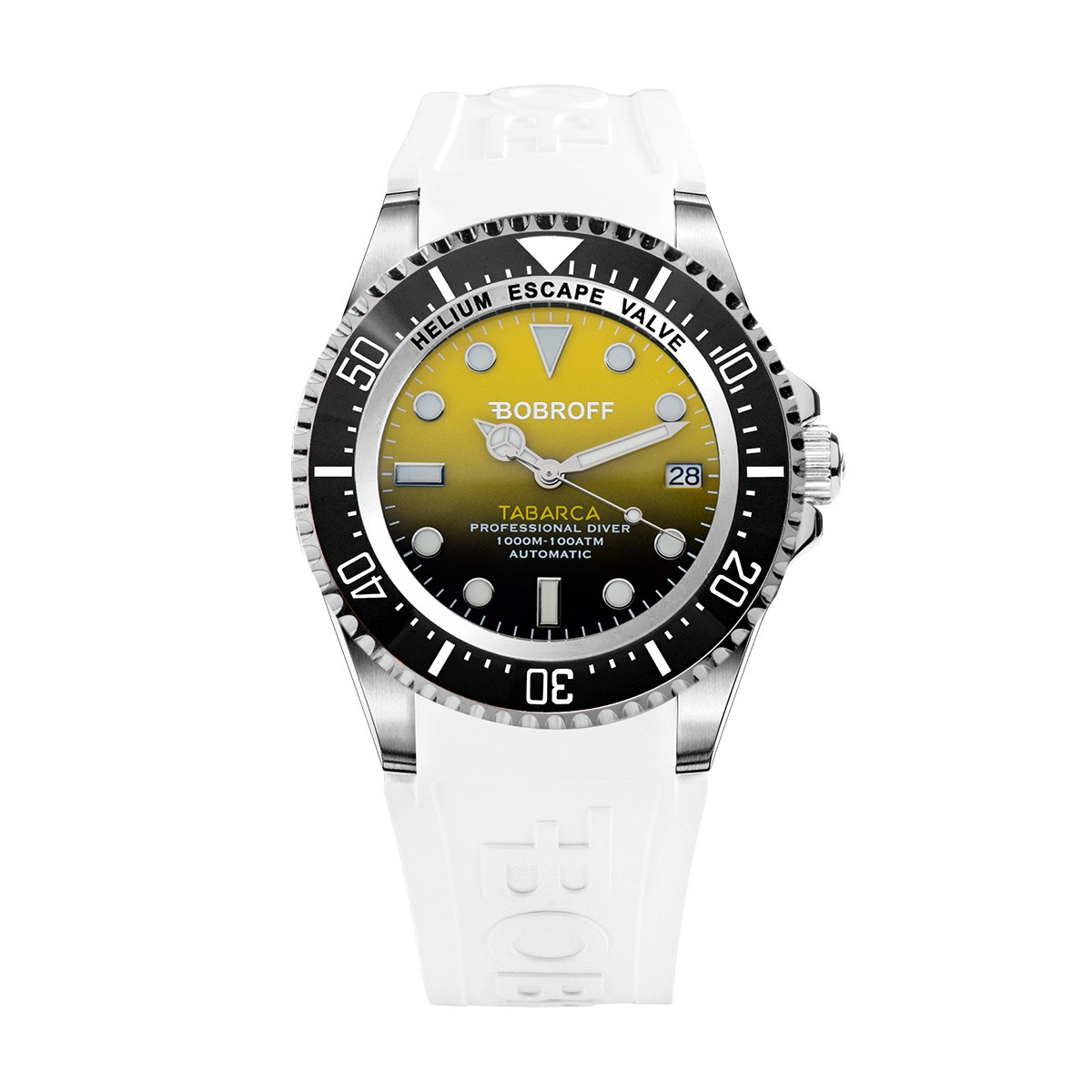 Мъжки часовник Bobroff BF0008-BFSTB, елегантен дизайн, златист корпус, висококачествен механизъм