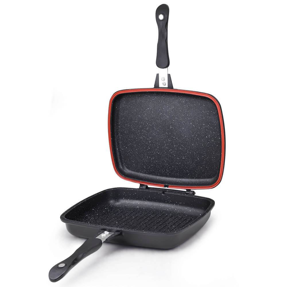 Тиган грил, двоен Muhler Hanna MR-3207M 32x25cm — снимка