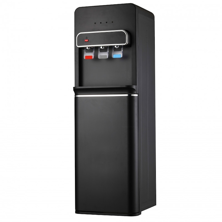 Диспенсър за вода Elite WDCB-2504BL, 550W, 10-85C, Долно зареждане, Затопляне 5 л/ч, Охлаждане 2 л/ч, Компресорен, Черен — снимка на продукта от Potrebno