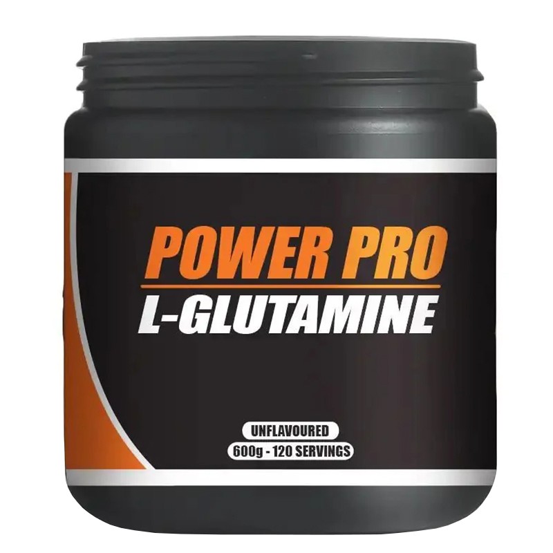 L-Глутамин Power Pro – Мускулно възстановяване и имунна подкрепа, 5000 mg, 600 g прах, 120 дози от Power Health — продуктова снимка