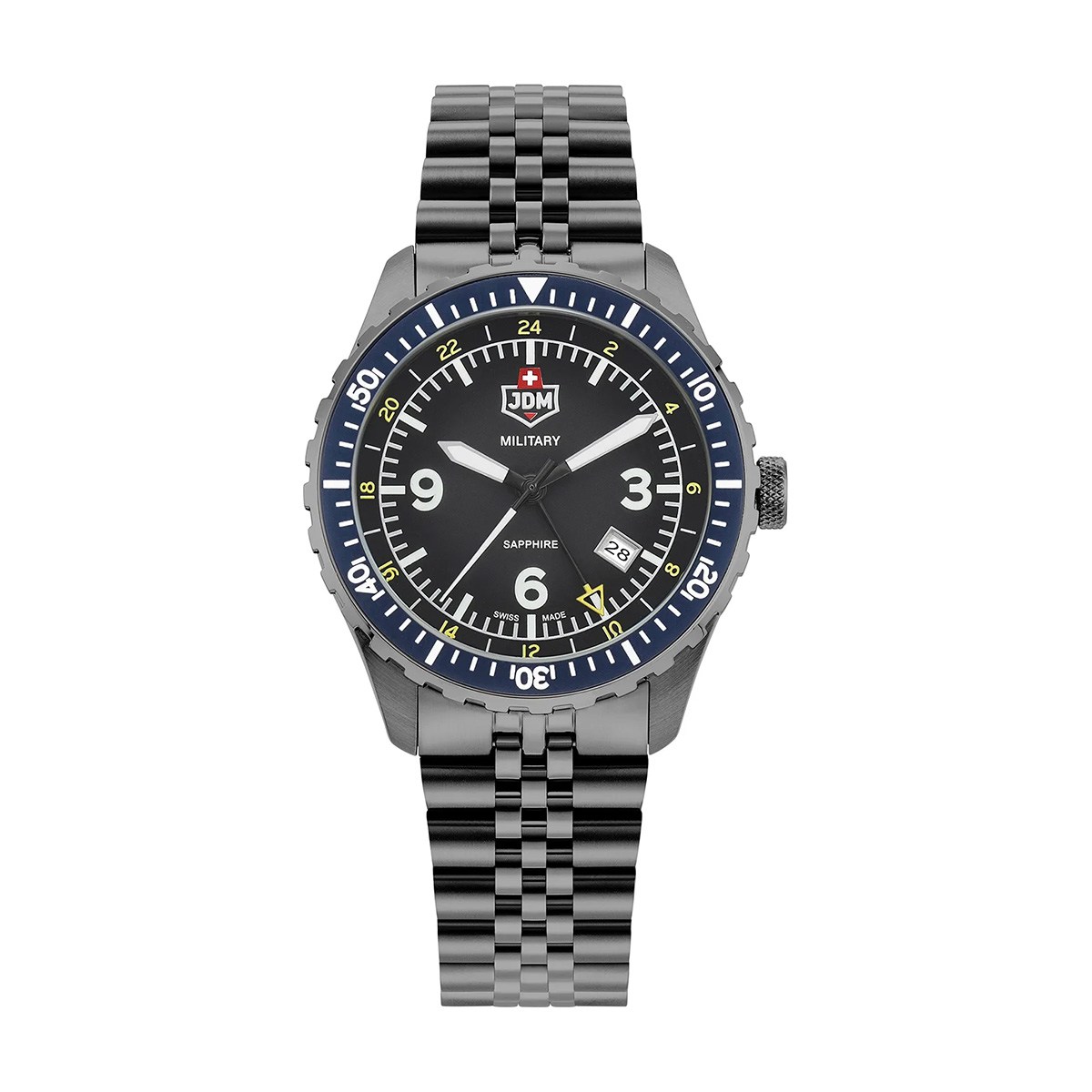 Часовник JDM Military Sapphire Wingman GMT JDM-WG028-02 — снимка