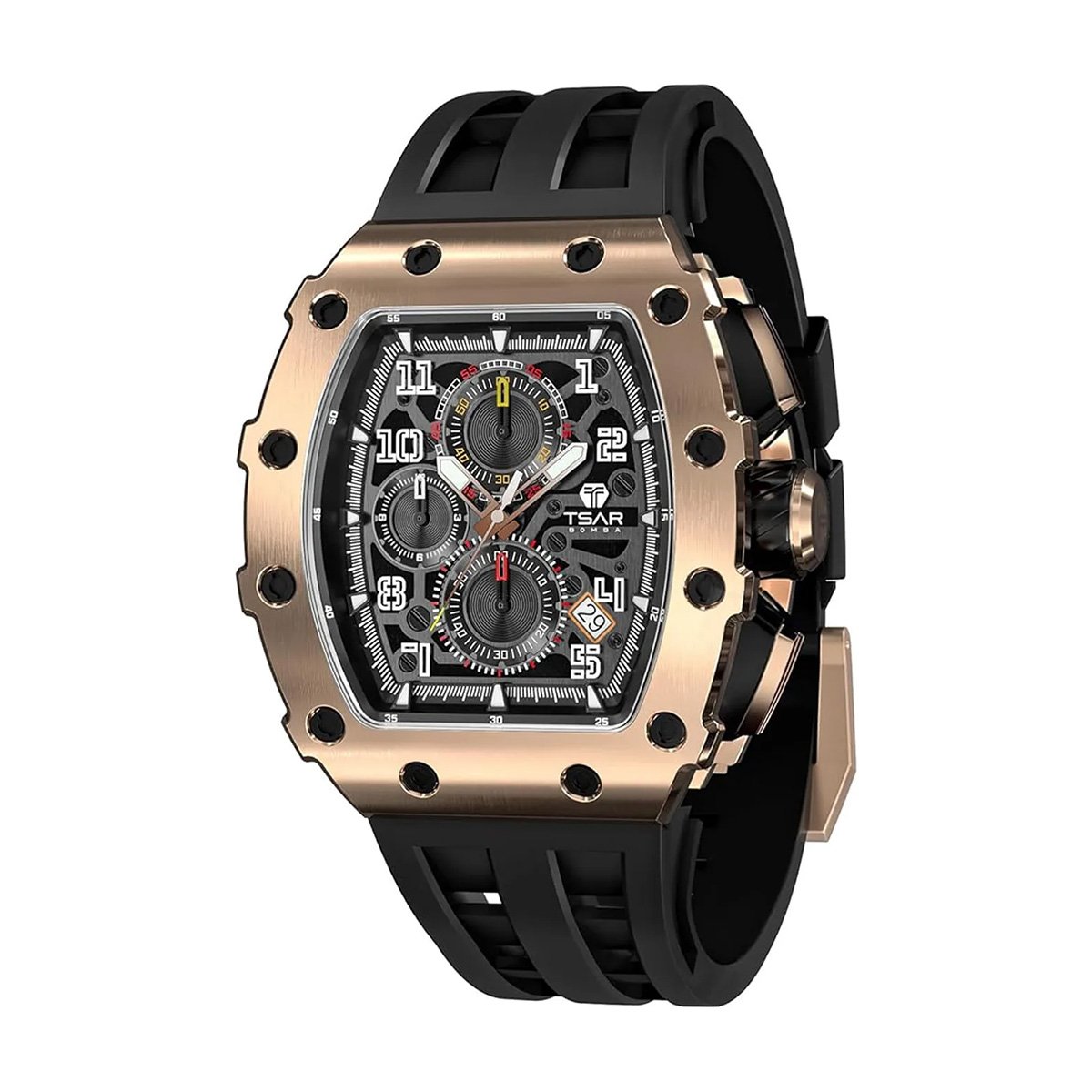 Часовник Tsar Bomba Gold Limited TB8204Q