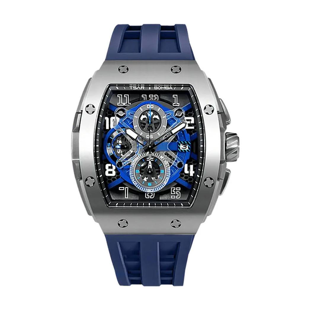 Часовник Tsar Bomba Blue Majesty Edition TB8211BS