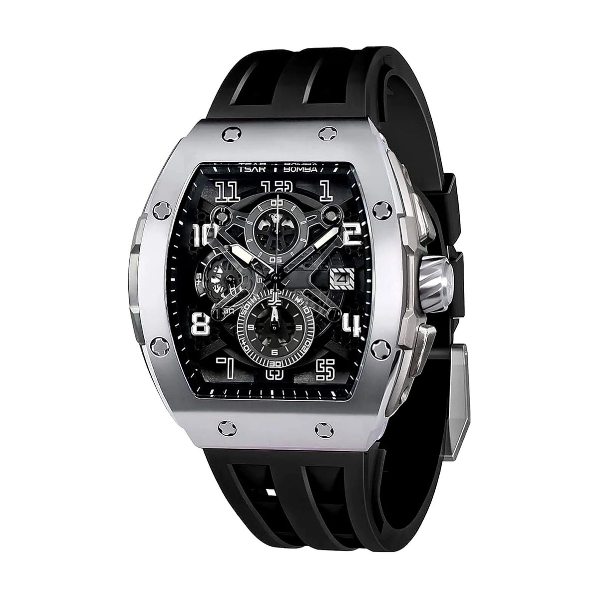 Часовник Tsar Bomba Black Unique Edition TB8211BQ — снимка