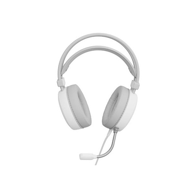 Genesis Headset Neon 613 With Microphone RGB Illumination White от GENESIS — продуктова снимка