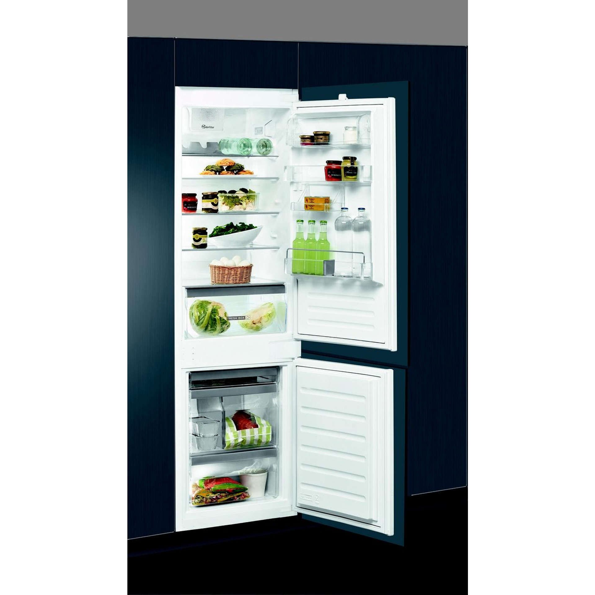 Вграден хладилник с фризер Whirlpool ART 66112 , 273 l, E , Статична , Да — снимка на продукта от Whirlpool