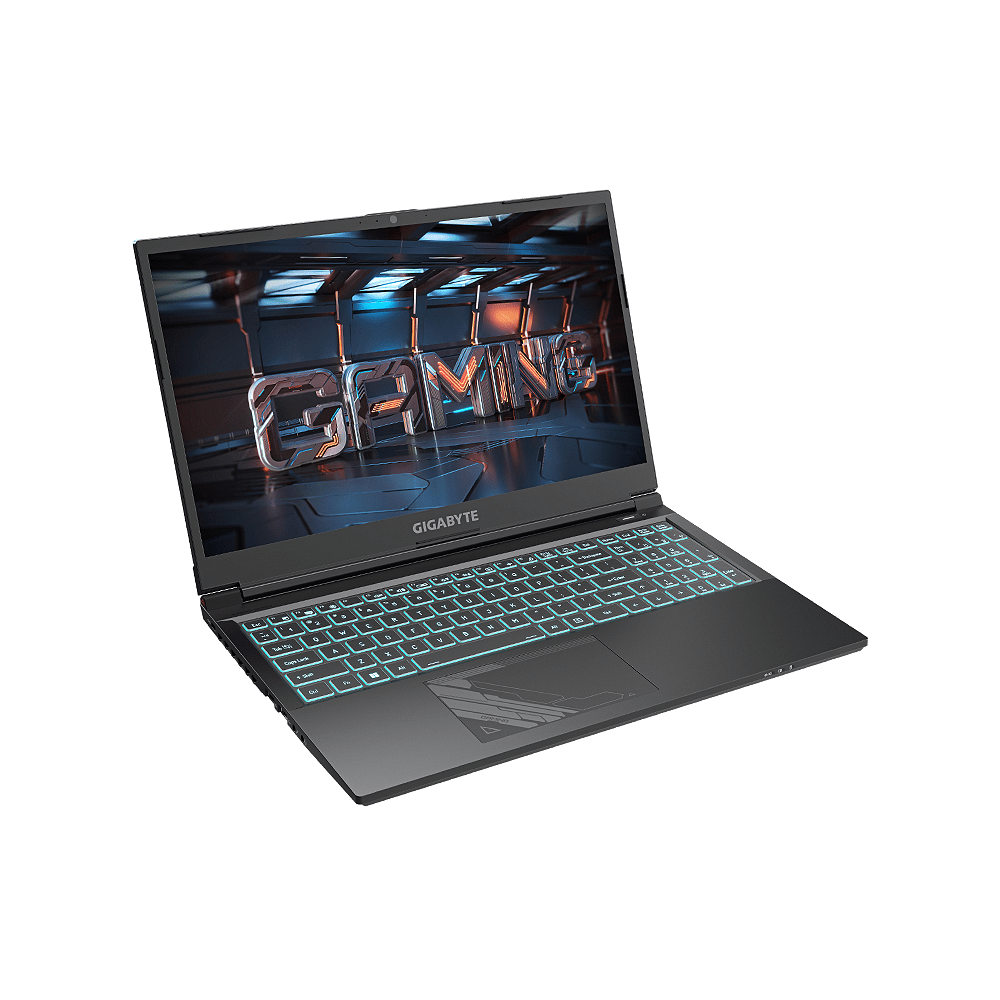 Лаптоп GIGABYTE G5 KF Intel Core i5-12500H, 15.6 IPS, FHD 144Hz, 2x8GB DDR4, 512GB SSD Gen4, nVIDIA RTX 4060 8GB GDDR6, Windows 11 Home,РАНИЦА — снимка на продукта от GIGABYTE