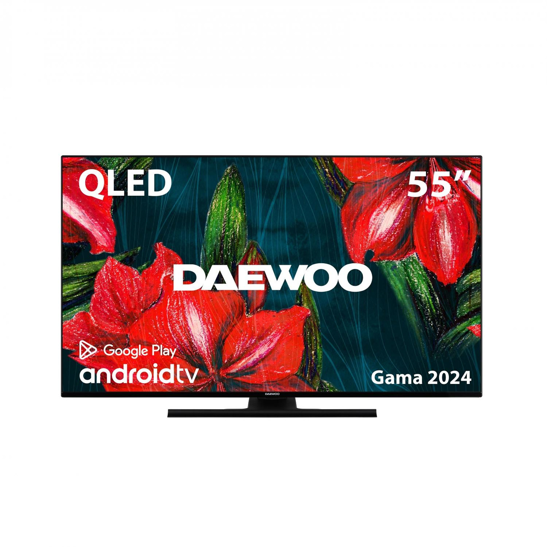 Снимка на Телевизор Daewoo D55DH55UQMS QLED ANDROID TV , QLED                                                                                                                             , 55 inch, 139 , Daewoo, цена 749.99 лв