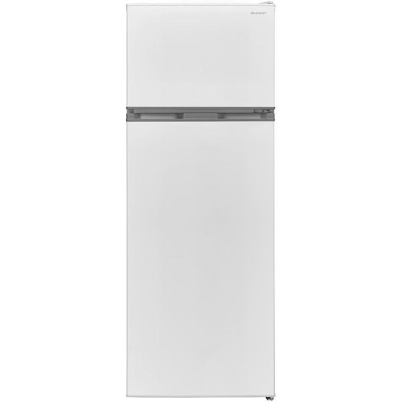 Снимка на Хладилник с горна камера Sharp SJ-FTB01ITXWE , 213 l, E , Статична , Бял, Sharp, цена 519.00 лв