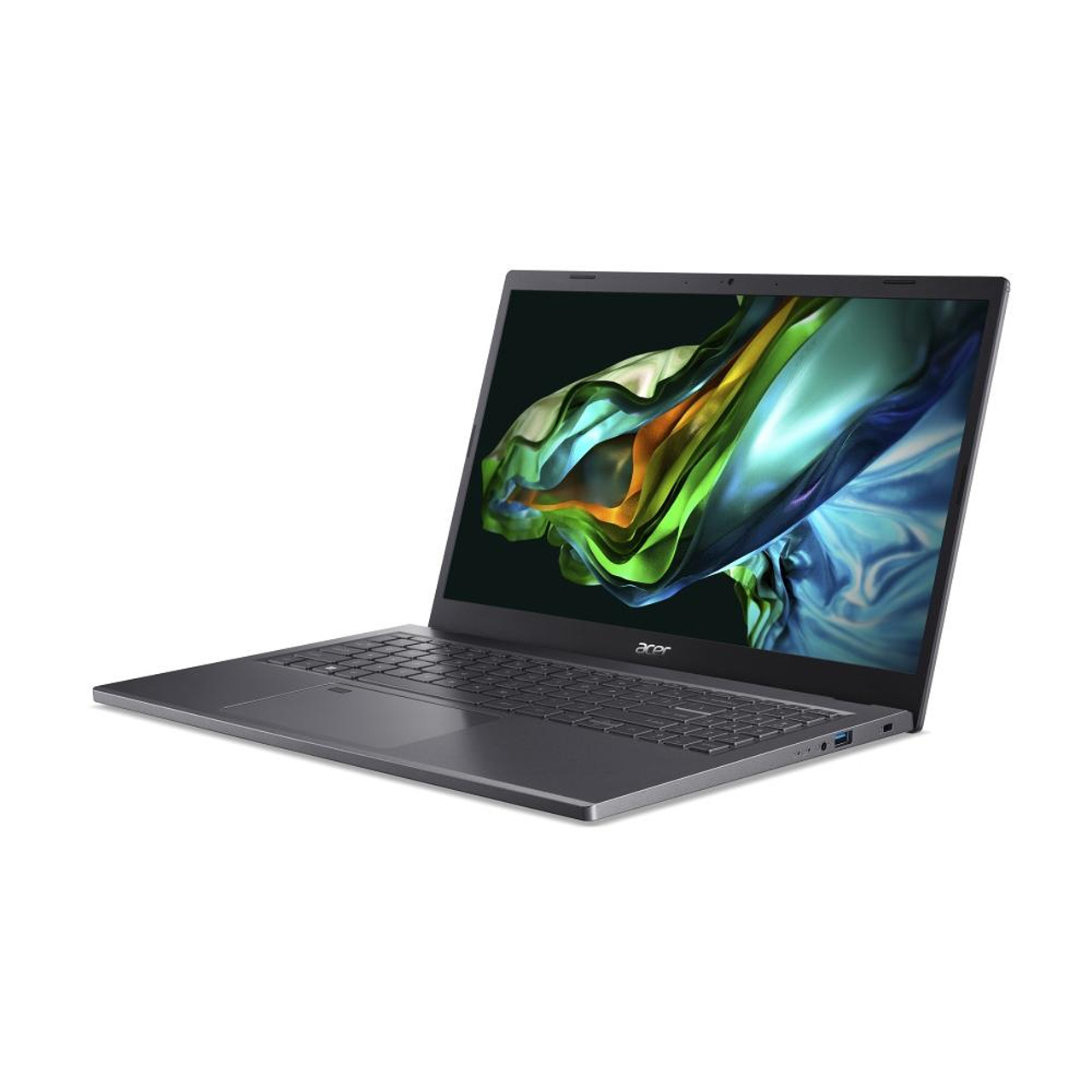 Acer Aspire 5, A515-58P-36JU, Intel Core i3-1315U (3.3GHz up to 4.50GHz, 10MB), 15.6" FHD (1920 x 1080) IPS SlimBezel, 16 GB LPDDR5, 512GB PCIe NVMe SSD, Intel UMA, Wifi 802.11AX, BT, HD от ACER — продуктова снимка