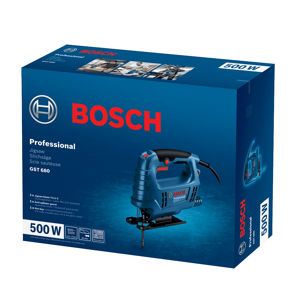 Прободен трион BOSCH BLUE GST 680 от BOSCH BLUE — продуктова снимка