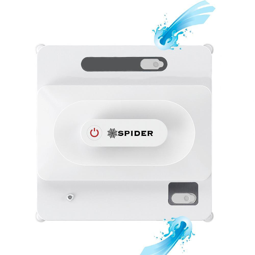 Снимка на Робот за почистване на прозорци Spider SPRAY 2, 75W, 50 мл, 3800Pa, 3 модела за движене, Вградена батерия, Спрей функция, Бял, Attractive, цена 230.03 лв