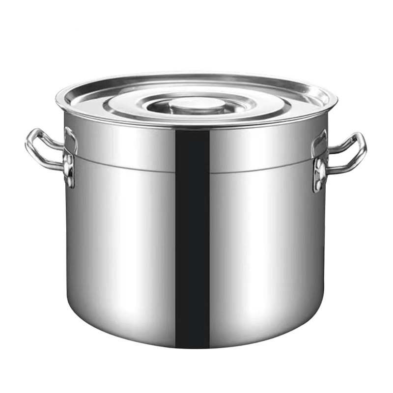Казан с капак Rosberg R51211C40S, 31 л, 40х25 см, Инокс — снимка на продукта от Rosberg