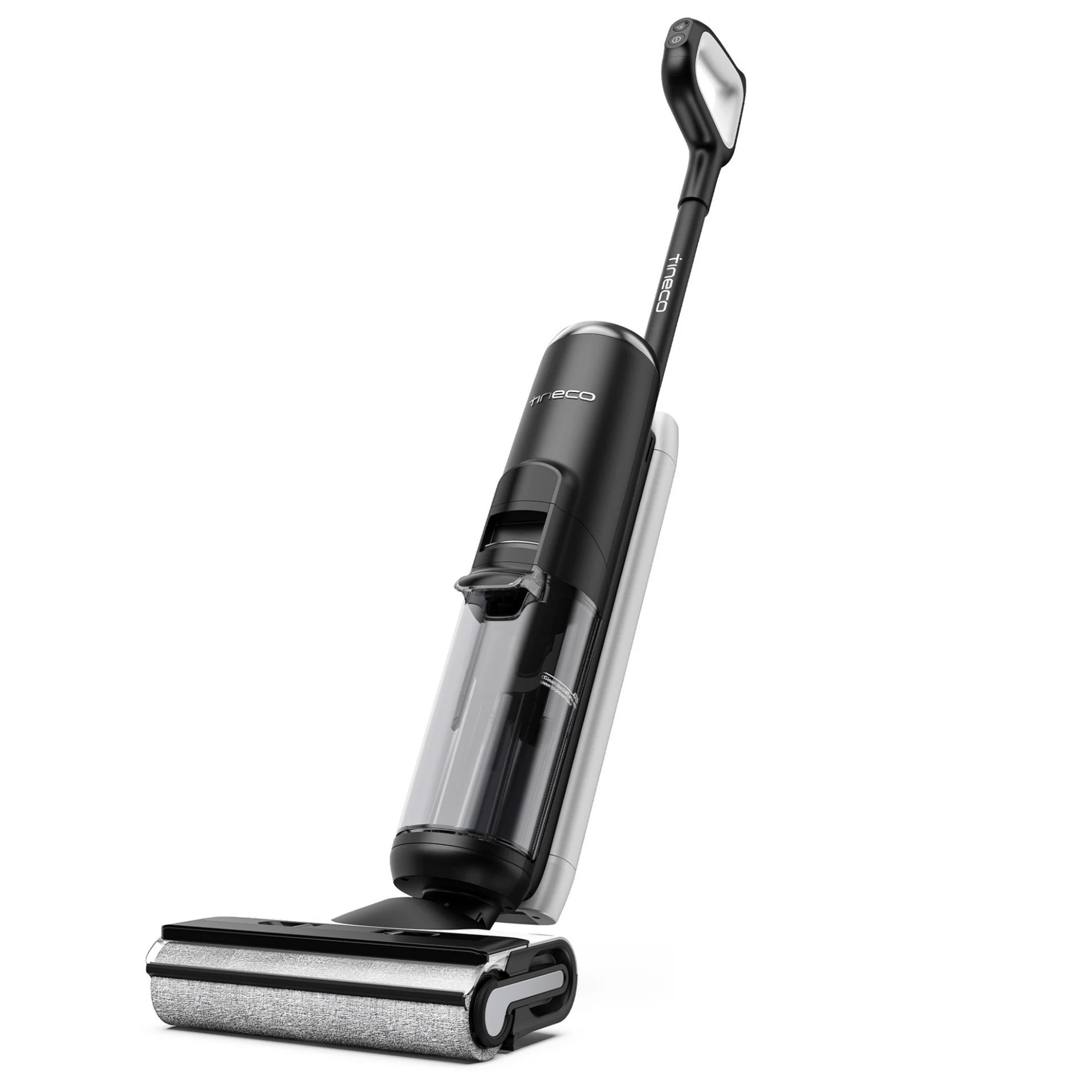 Вертикална прахосмукачка Tineco Floor One S6 Flashdry Pet FW144000DE, 220W, 0.7 л мръсна/0.8 л чиста/0.8 л прах, Автономия 35 мин, iLoop сензор, Технология MHCBS, 130 м2 ... — снимка на продукта от Tineco