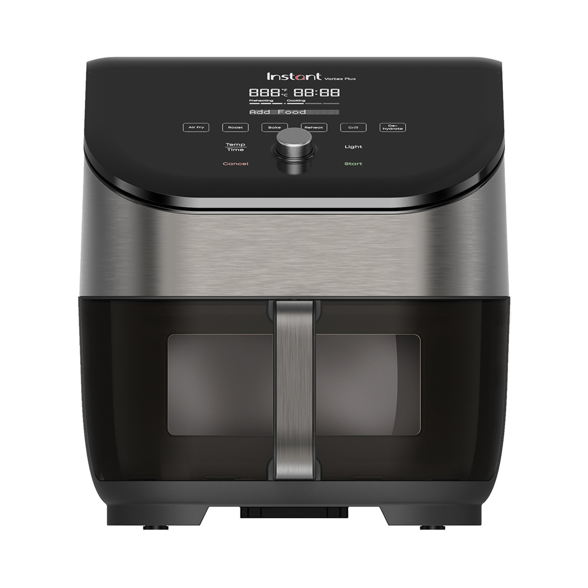 Снимка на Фритюрник с горещ въздух Instant Pot Vortex Plus ClearCook & OdourErase 140310401, 1700W, 5.7 л, 6 програми, 35-205C, EvenCrisp, Двоен филтър, Черен, Instant Pot, цена 163.61 лв
