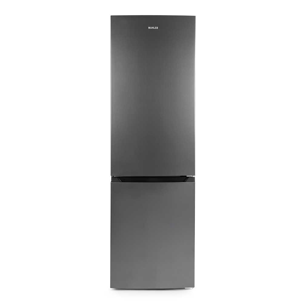 Хладилник Muhler NFC180IE, 252 л, Клас Е, No Frost, Реверсивна врата, R600a, Инокс от MUHLER — продуктова снимка