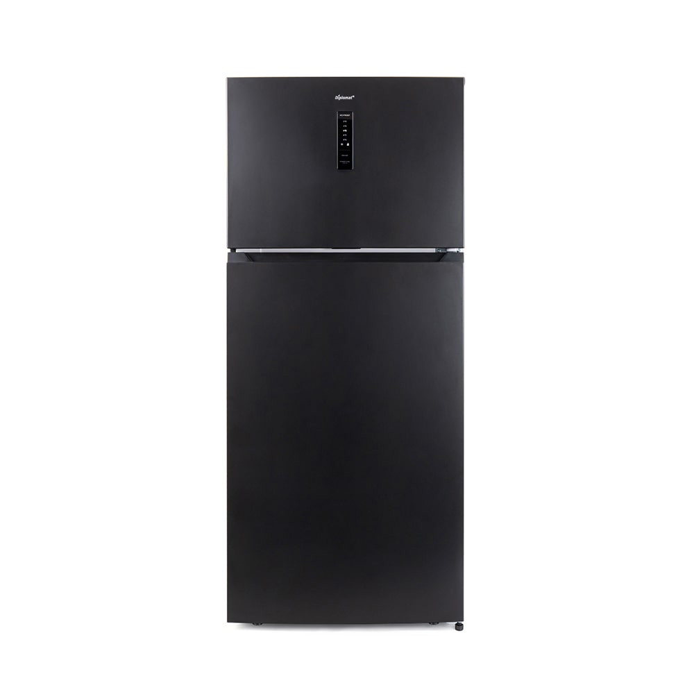 Хладилник Diplomat NFT185IE, 528 л, Клас Е, Реверсивни врати, Total No Frost, Външен контрол с LED дисплей, Черен от Diplomat — продуктова снимка