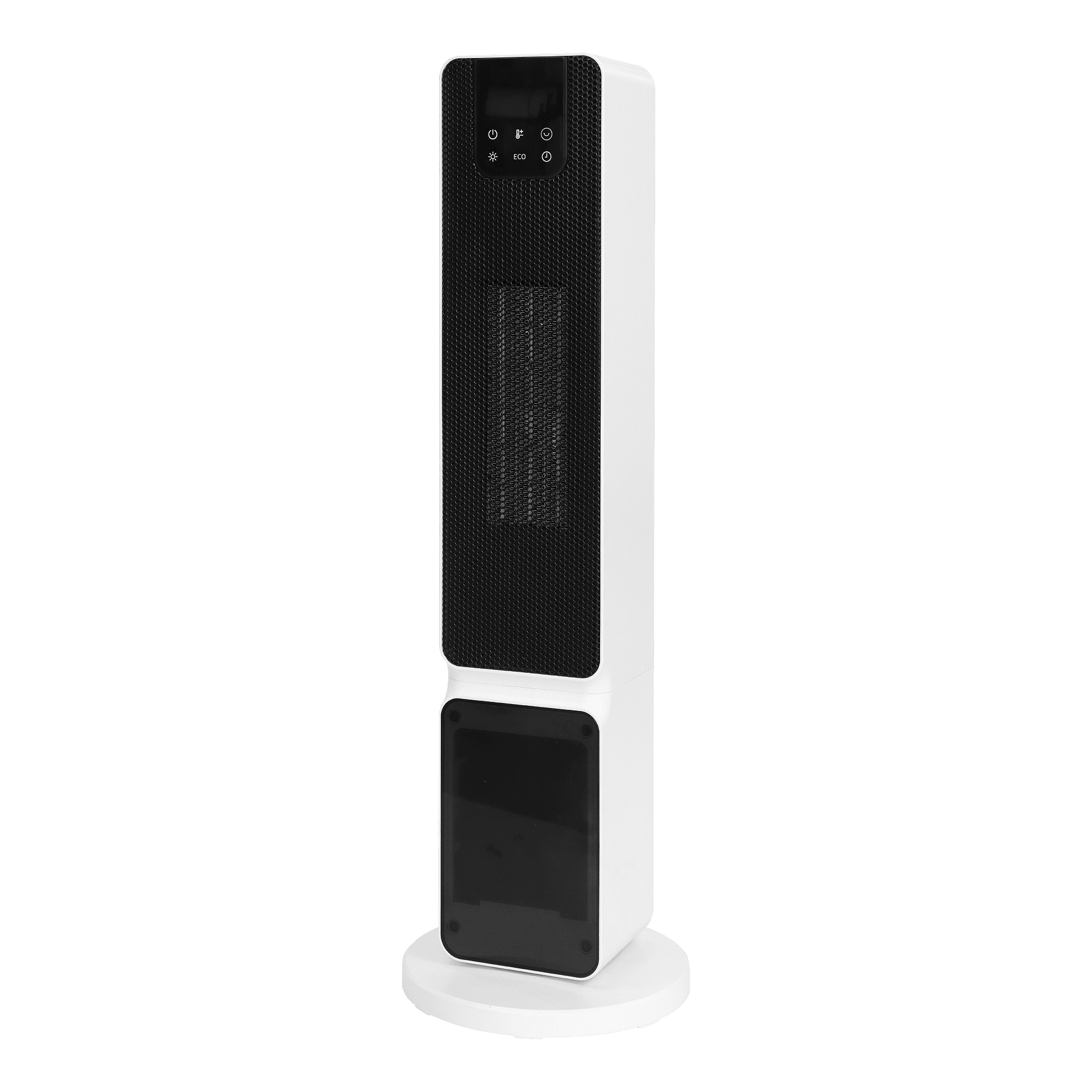 Керамична печка за отопление тип колона ELITE ECHTD-1377, 2000W, До 20 м2, Автоматична осцилация, Дистанционно, Бял/черен от Elite — продуктова снимка