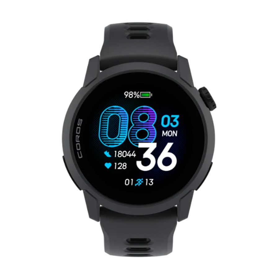 Смарт часовник Coros Pace 4 43 мм Mineral Black, водоустойчив модел за мъже, спортен и стилен  

5