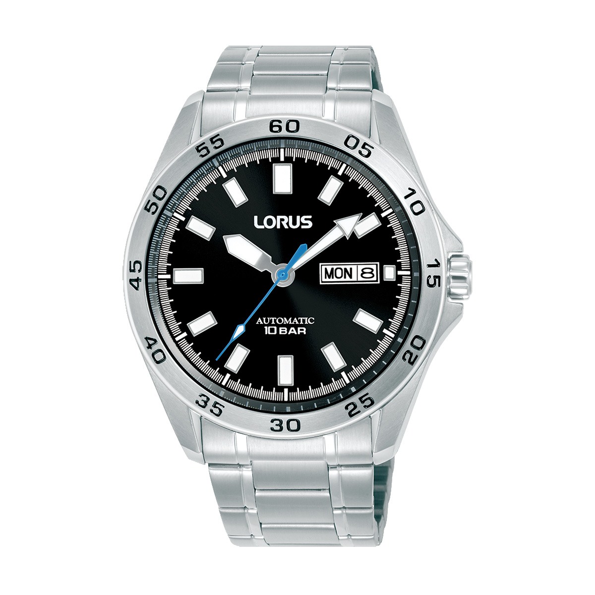Мъжки часовник Lorus RL419CX9 със стоманен ремък и елегантен дизайн, подходящ за делови и ежедневни ситуации
